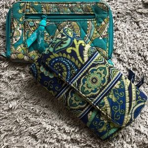 VERA BRADLEY WALLET BUNDLE